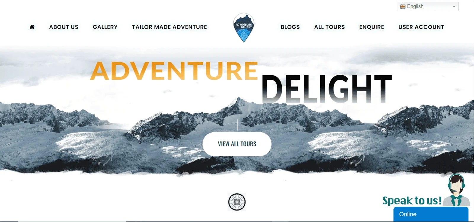 Adventure Delight Travel Company Website Project