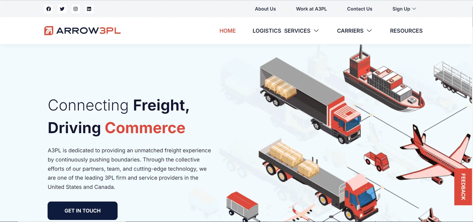 Arrow 3PL Freight Brokerage Services