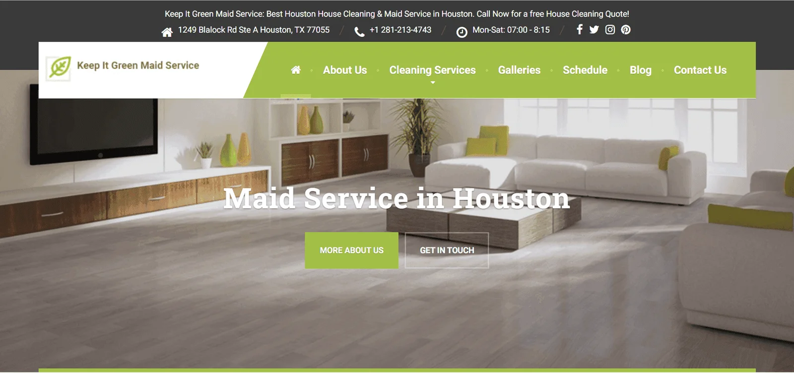Keep It Green Maid Service Eco-Friendly Cleaning in Houston