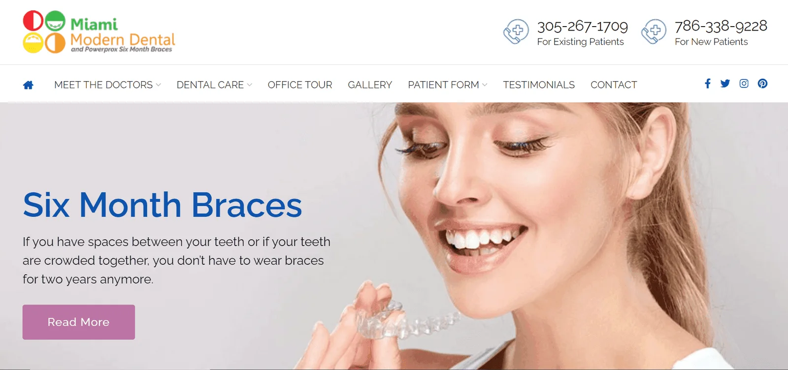 Miami Modern Dental Website Project