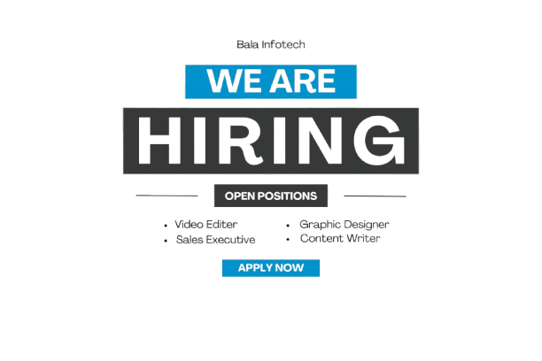 Jobs | Hiring - Bala Infotech