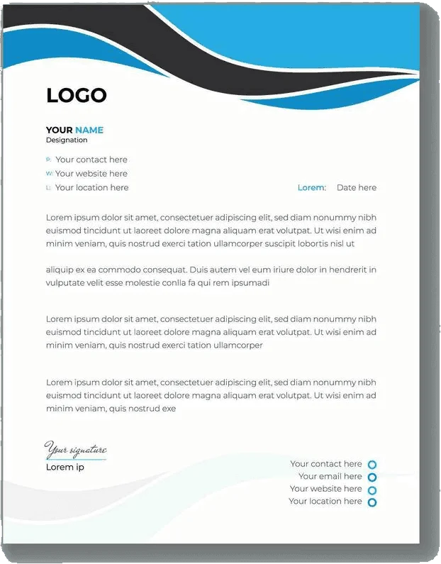 Corporate Letterhead Design