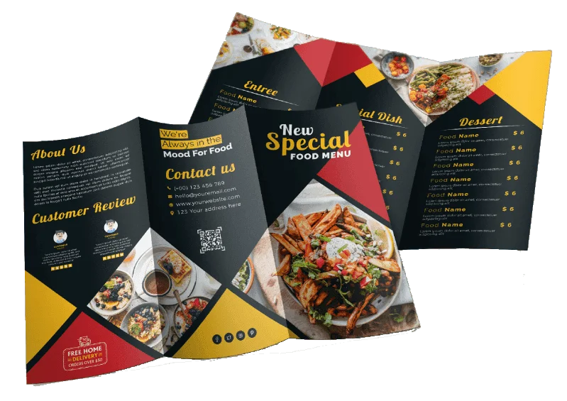 custom Menu Design Services