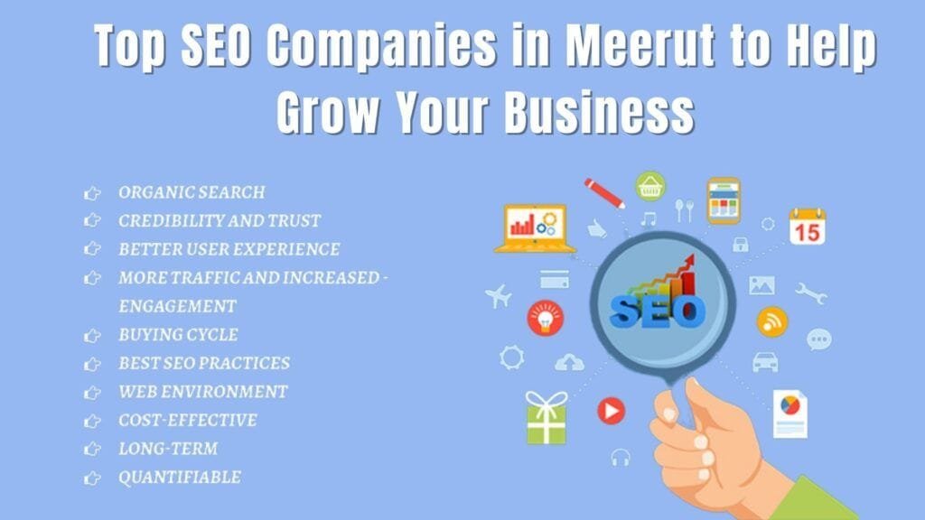 Top SEO Companies in Meerut to Help Grow Your Business